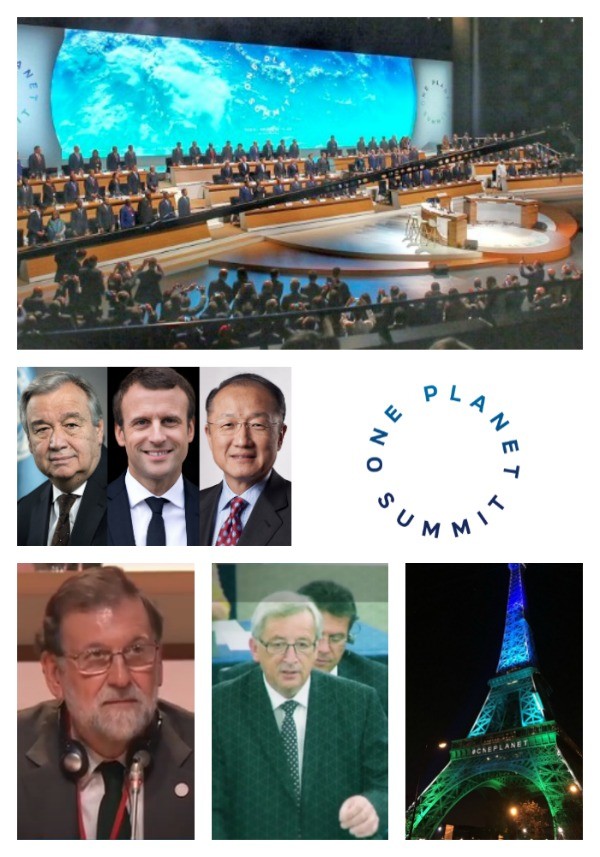 One Planet Summit, testigo privilegiado de anuncio
