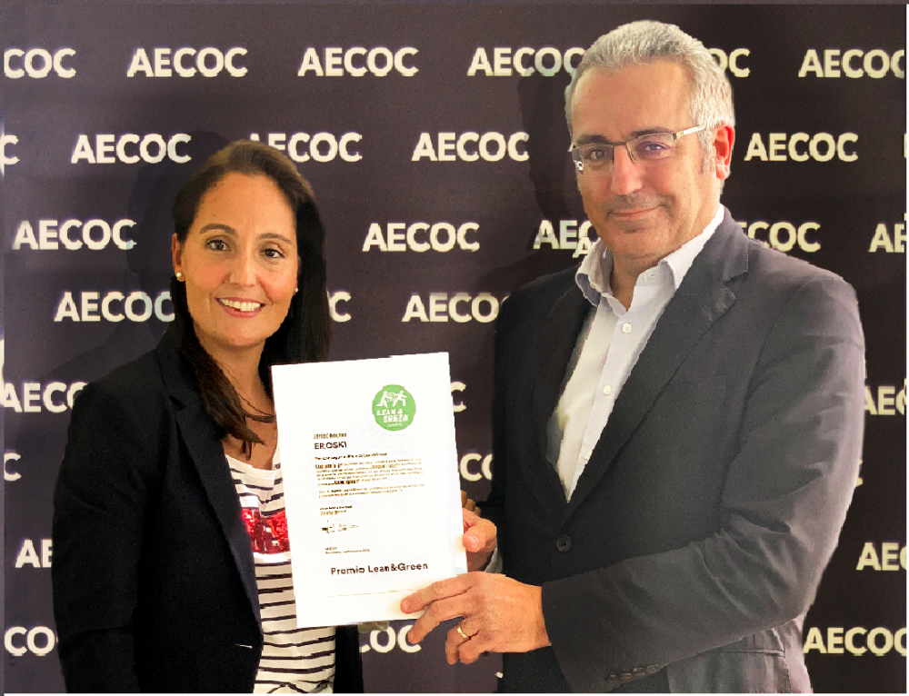 EROSKI obtiene el premio LEAN&GREEN de AECOC para 