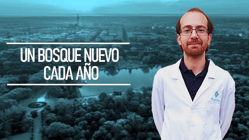Un bosque nuevo en el centro de Madrid cada a&ntilde;o