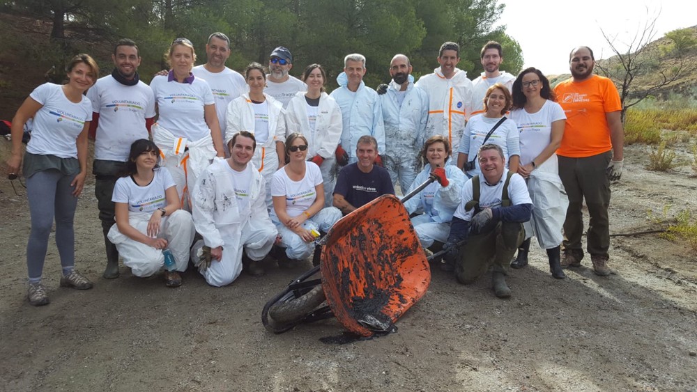 M&aacute;s de 70 voluntarios del Grupo Tragsa participan