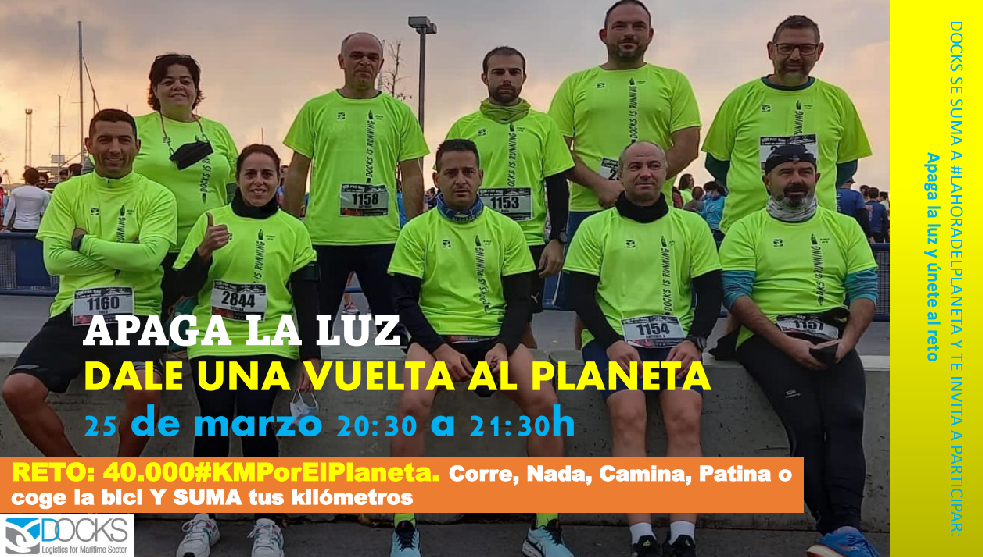 DOCKS se une de nuevo a #LAHoradelPlaneta 