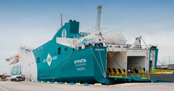 Balearia y su primer ferry propulsado por Gas Natu