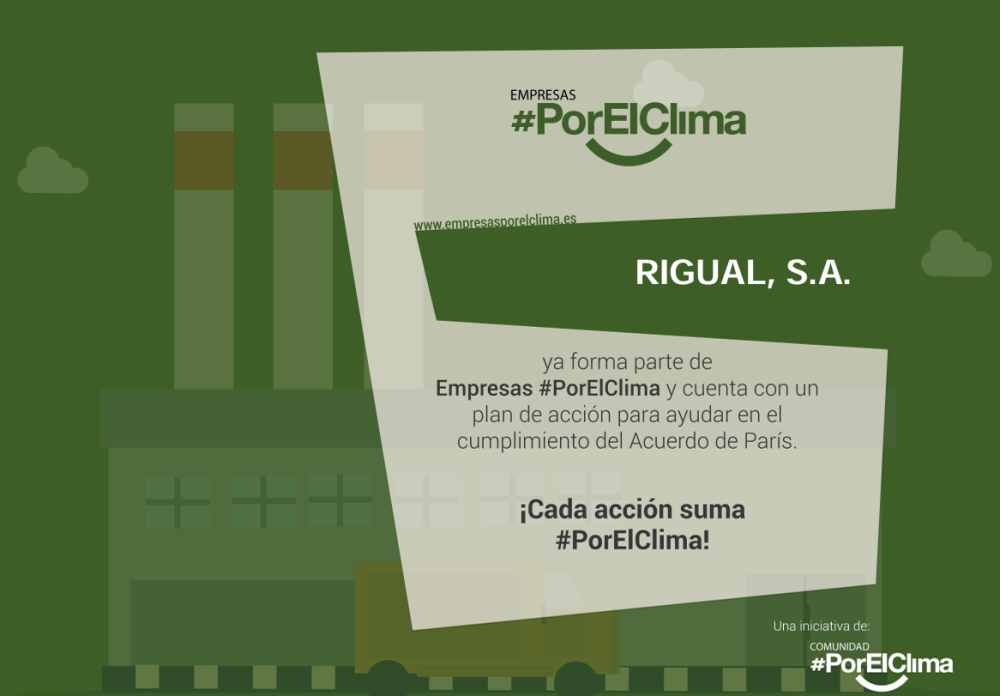 RIGUAL SE ADHIERE A LA INICIATIVA EMPRESAS #PORELC