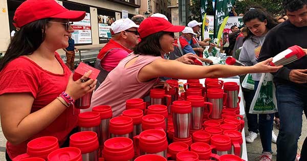 Bergner en la Marcha Familiar Sostenible de Zarago