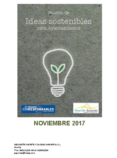 BOLET&Iacute;N DE IDEAS SOSTENIBLES (BIS)
