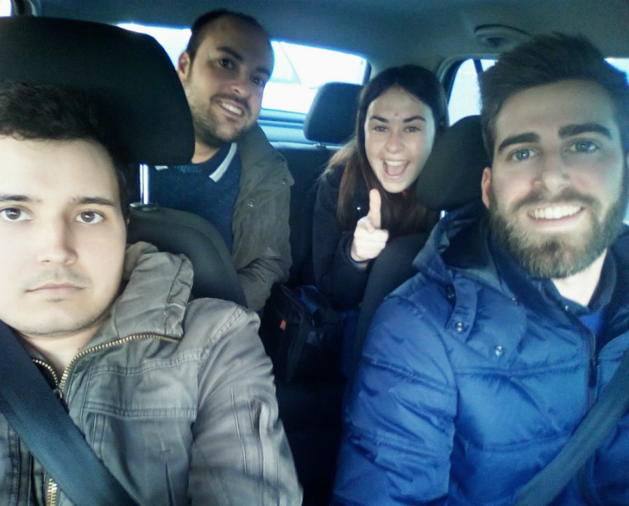 Tres en uno: Compartiendo coche, optimizando recur